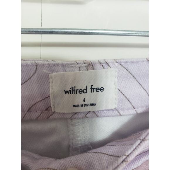 Wilfred Free Vera Pant  High-waisted Twill Pants size 4 Boho Streetwear Whimsy - Picture 7 of 14